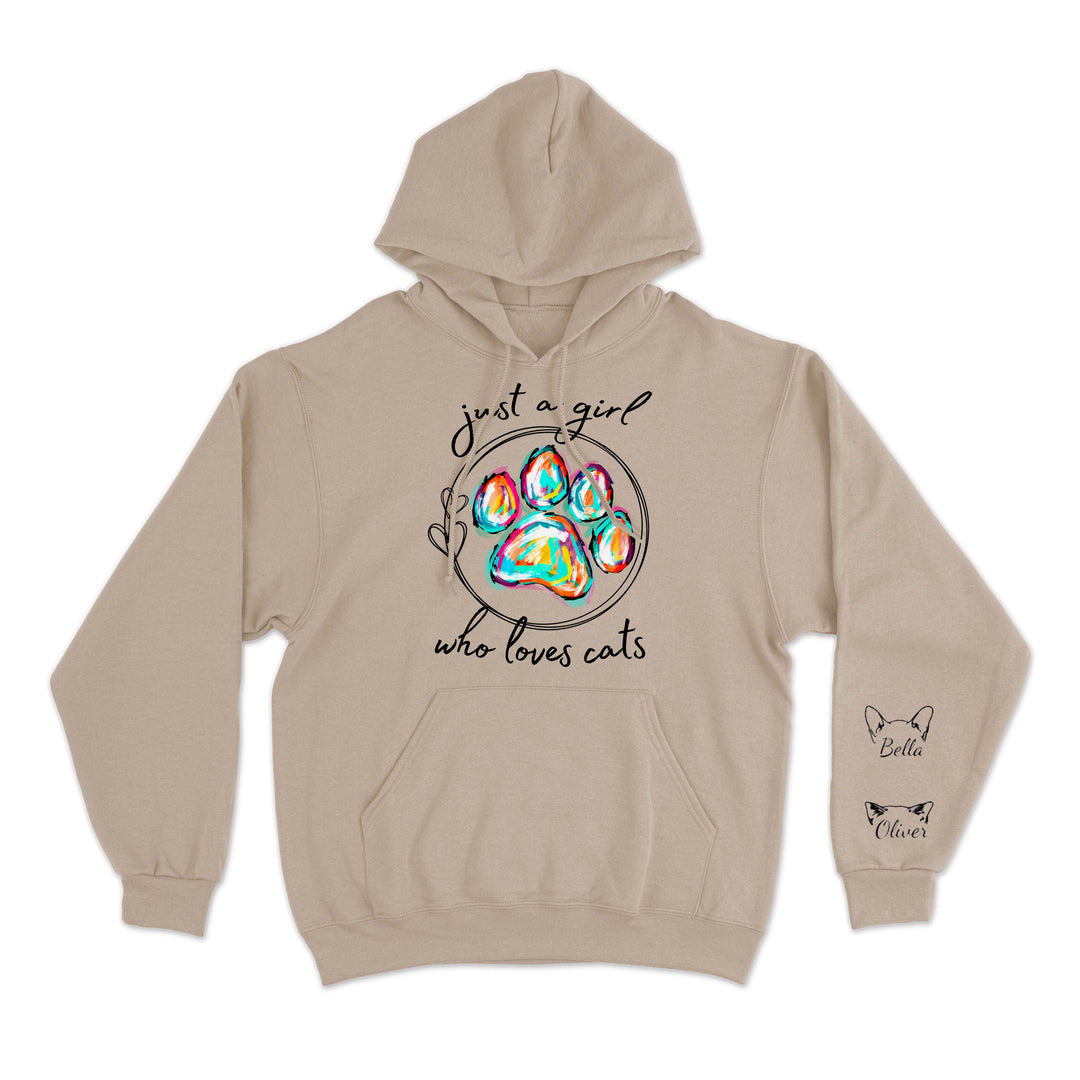 Just A Girl - Custom Hoodie