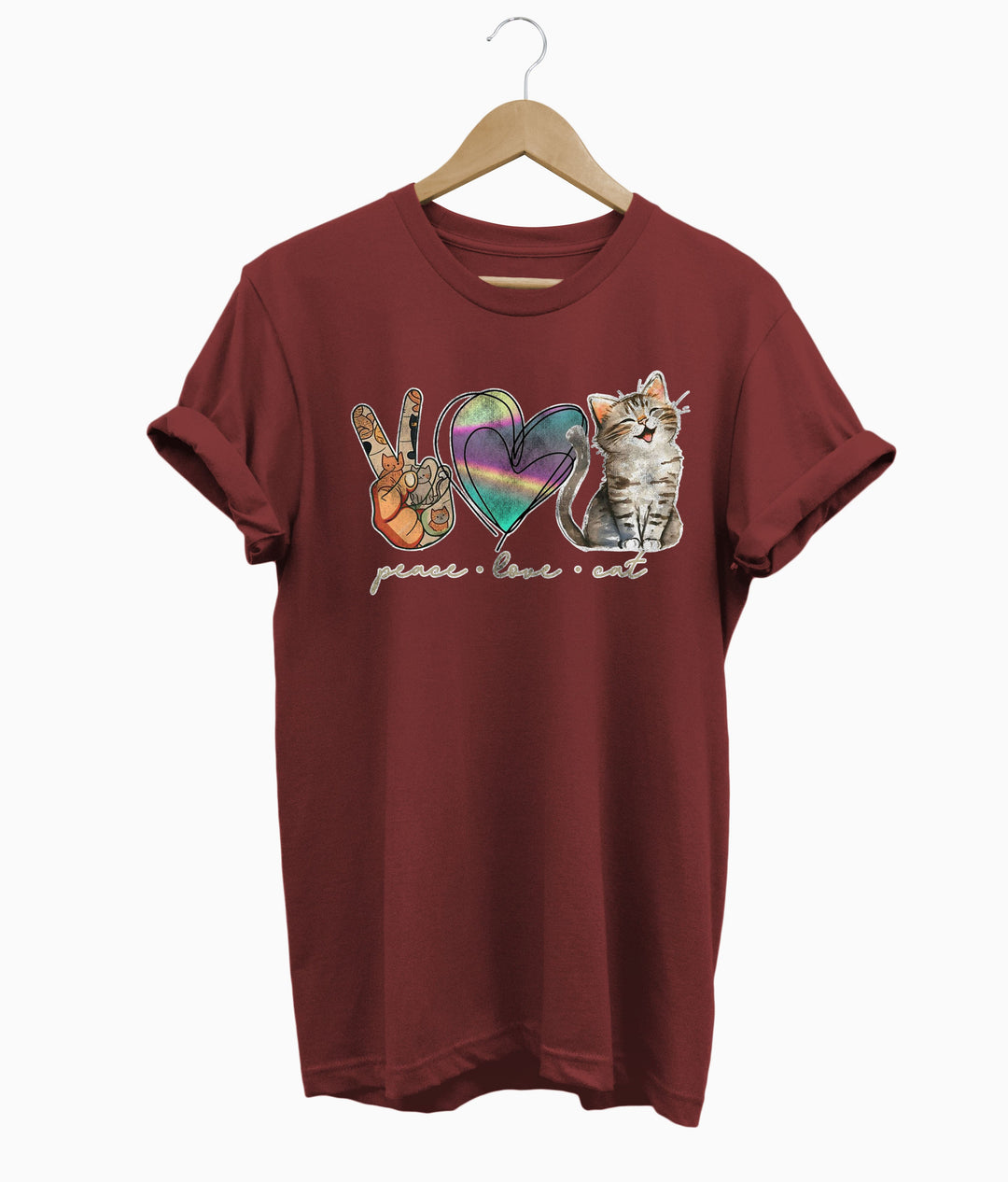 Peace Love Cat