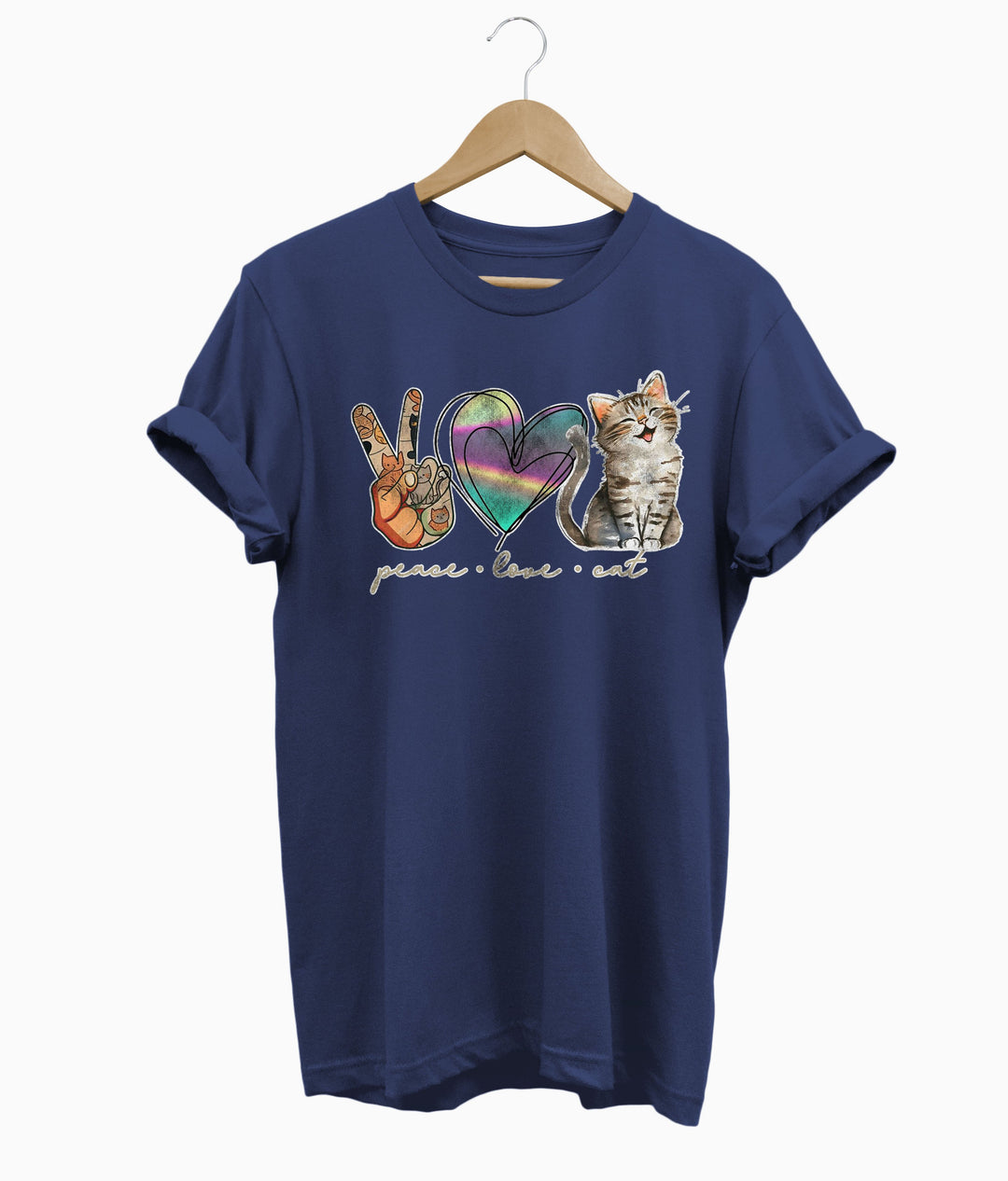 Peace Love Cat