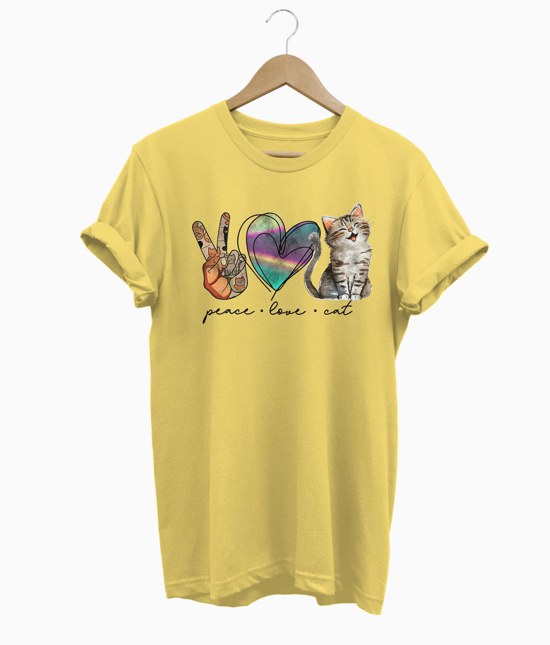 Peace Love Cat